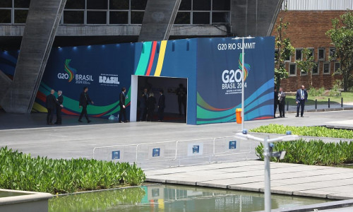 G20-Tagungsort: Museu de Arte Moderna do Rio de Janeiro am 19.11.2024