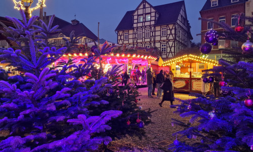 Zur Weihnachtsstadt Peine verwandelt sich die Innenstadt in ein stimmungsvolles Winterwunderland.