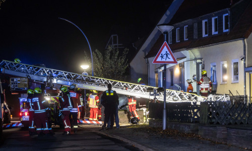 Am Samstagabend kam es im Schulring zu einem Brand in einem Zweifamilienhaus