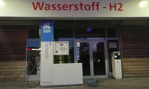 Wasserstoff-Tankstelle (Archiv)