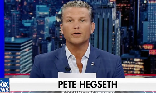 Pete Hegseth als Moderator auf Fox News (Archiv)