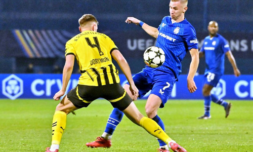 Dinamo Zagreb gegen Borussia Dortmund am 27.11.2024