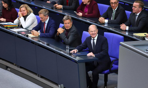 Olaf Scholz und seine Minister vor dem Ampel-Bruch (Archiv)