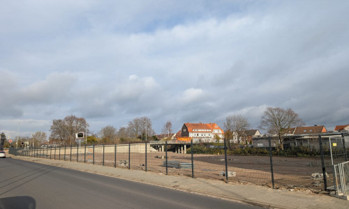 Die alten Hallen sind inzwischen komplett verschwunden. 