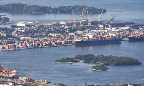 Hafen in Rio de Janeiro am 17.11.2024