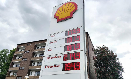 Shell-Tankstelle (Archiv)