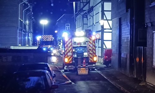 In der Nacht zu Samstag kam es in der Altstadt zu einem Feuerwehreinsatz.