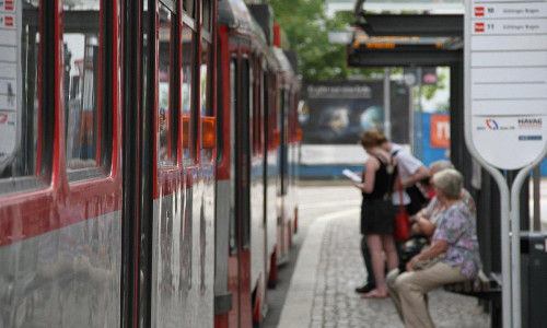 Straßenbahnhaltestelle (Archiv)