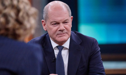 Olaf Scholz bei Caren Miosga am 10.11.2024