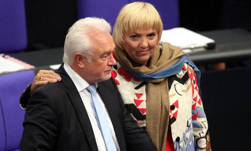 Wolfgang Kubicki und Claudia Roth (Archiv)