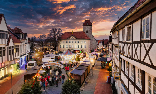 Schöninger Weihnachtsmarkt.