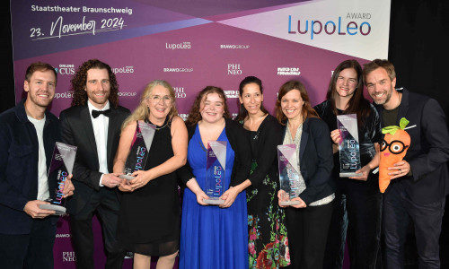 Gestern wurde der LupoLeo Award, der größte Förderpreis für Engagement im Kinder- und Jugendbereich in Deutschland, im Staatstheater Braunschweig überreicht. 