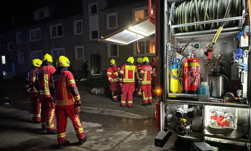 Einsatz am späten Sonntagabend.