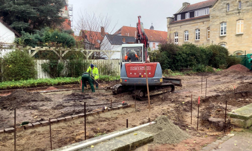 Die Maßnahmen zur Umgestaltung haben bereits begonnen.