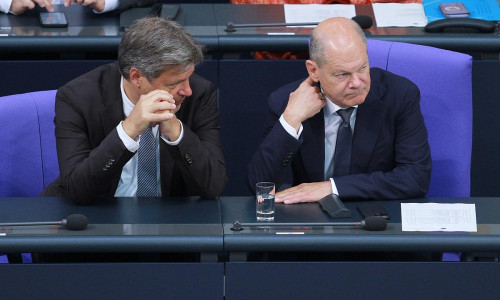 Robert Habeck und Olaf Scholz (Archiv)