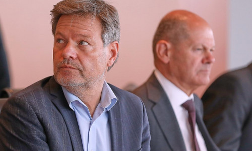 Robert Habeck und Olaf Scholz (Archiv)