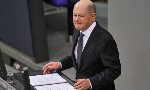 Olaf Scholz am 16.12.2024