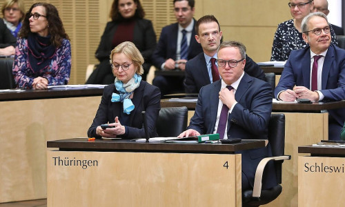 Thüringer Regierung im Bundesrat am 20.12.2024