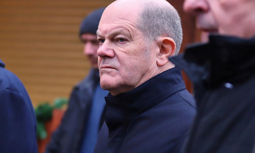 Olaf Scholz nach Anschlag auf Magdeburger Weihnachtsmarkt am 21.12.2024