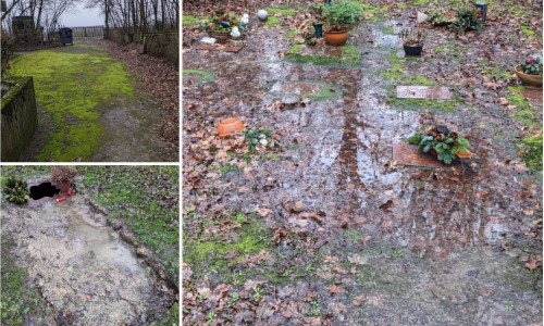 Der Hordorfer Friedhof sei ein Beispiel für vernachlässigte Friedhöfe in der Gemeinde.