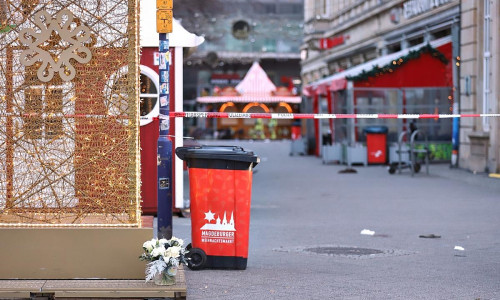 Magdeburger Weihnachtsmarkt nach Anschlag am 21.12.2024