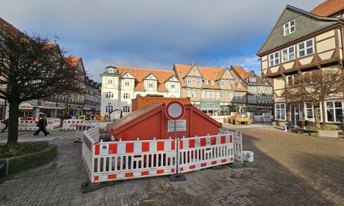 Aktuell wird hier noch gebaut.