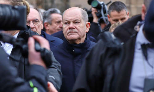 Olaf Scholz nach Anschlag von Magdeburg (Archiv)