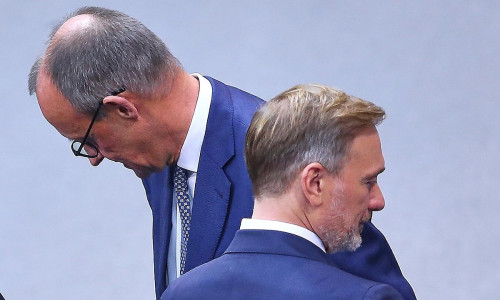 Friedrich Merz und Christian Lindner (Archiv)