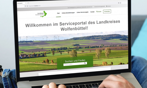 Mit der zentralen BundID können sich Bürgerinnen und Bürger gegenüber allen Behörden in Deutschland authentifizieren – auch im Serviceportal des Landkreises Wolfenbüttel.