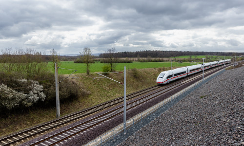 Die Bahnstrecke Weddeler Schleife jetzt zweigleisig befahrbar. Heute war die feierliche Inbetriebnahme.