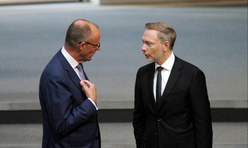 Christian Lindner und Friedrich Merz (Archiv)