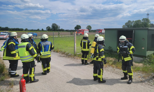 Der Brand war schnell gelöscht.