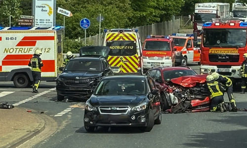 Am heutigen Donnerstagmittag ereignete sich im Goslarer Ortsteil Baßgeige ein Verkehrsunfall mit zwei Fahrzeugen