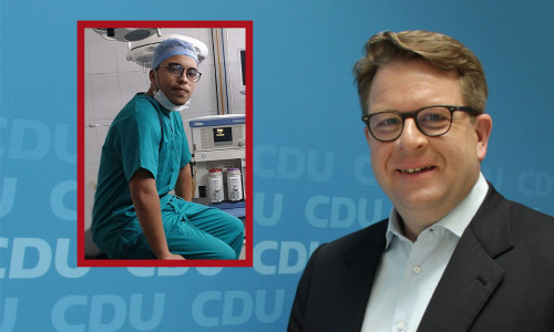 CDU-Bundestagsabgeordneter Carsten Müller will die Abschiebung von Abdelhamid verhindern.
