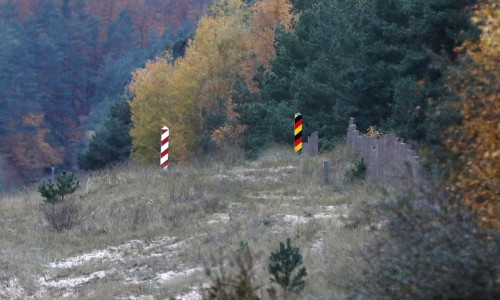 Hier wird nichts kontrolliert: Grenze zwischen Deutschland und Polen