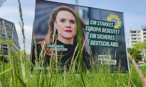 Grünen-Wahlplakat zur Europawahl (Archiv)