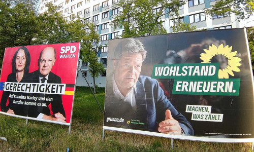 Wahlplakate zur Europawahl (Archiv)