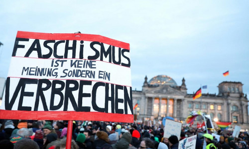 Demo gegen Rechtsextremismus (Archiv)