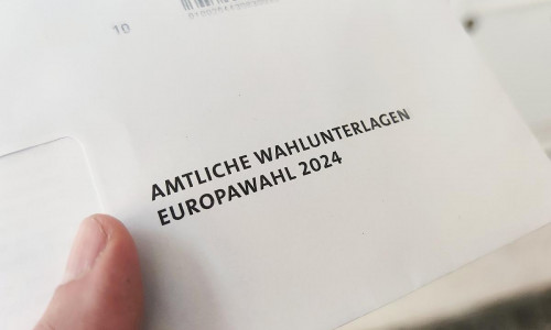 Wahlunterlagen zur Europawahl 2024 (Archiv)