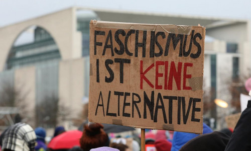 Demo gegen Rechtsextremismus (Archiv)