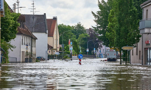Hochwasser in Bayern im Juni 2024