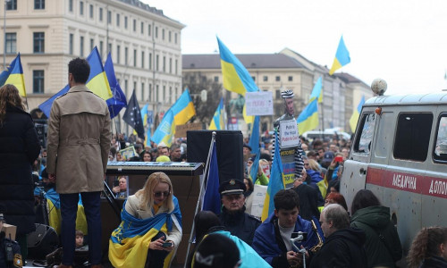 Pro-Ukraine-Demo (Archiv)