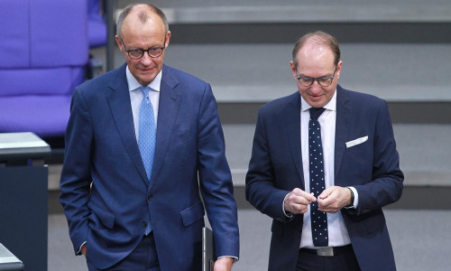 Friedrich Merz und Alexander Dobrindt (Archiv)