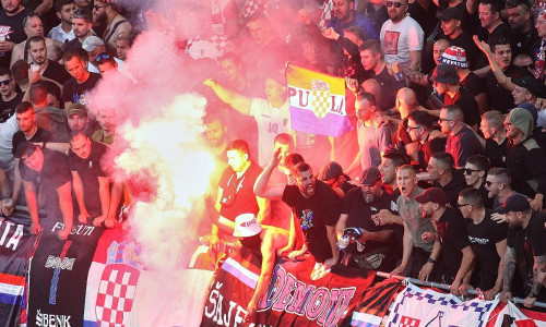 Kroatische Fans bei EM 2024 (Archiv)