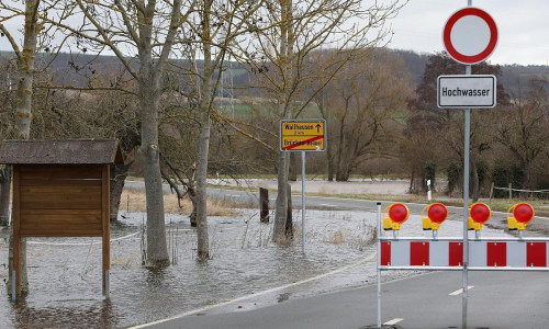 Hochwasserlage im Landkreis Mansfeld-Südharz (Archiv)