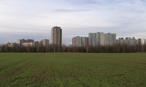 Hochhaussiedlung Gropiusstadt in Berlin-Neukölln (Archiv)