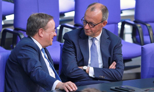 Armin Laschet und Friedrich Merz (Archiv)