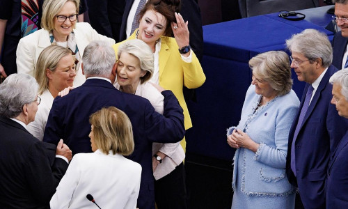 Ursula von der Leyen am 18.07.2024