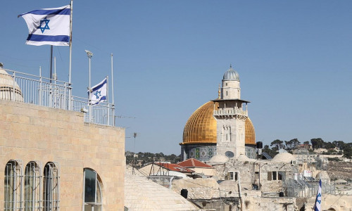 Tempelberg mit Felsendom in Jerusalem (Archiv)