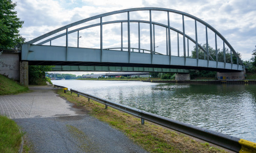 Braunschweig Mittellandkanal Veltenhof Brücke Hansestraße 2024.